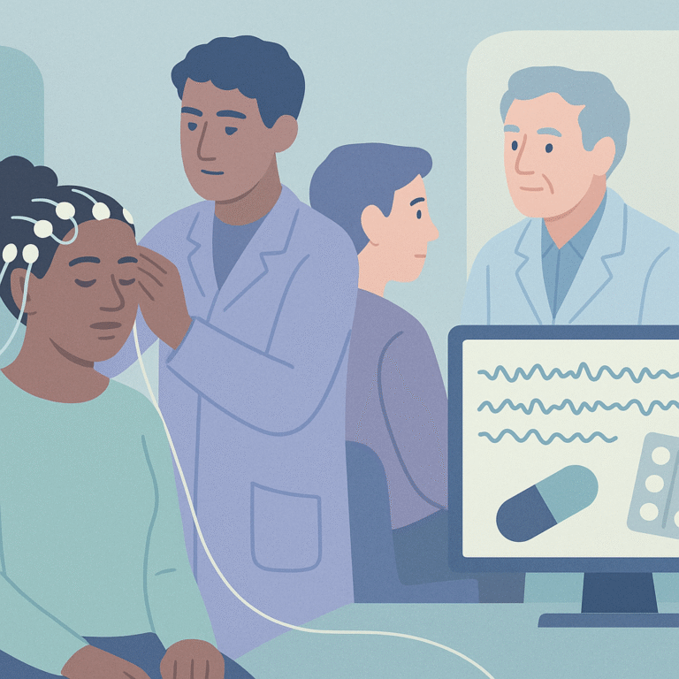 EEG Analysis May Predict Best Anti-Seizure Medication for Patients – illustration