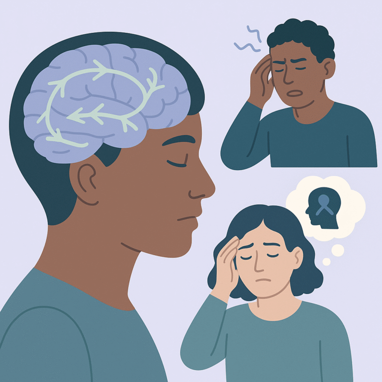 Glymphatic System Dysfunction Linked to Memory Issues in Epilepsy – illustration