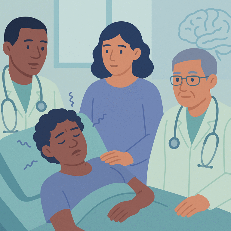 Recognizing Early Seizures After Stroke Is Crucial – illustration