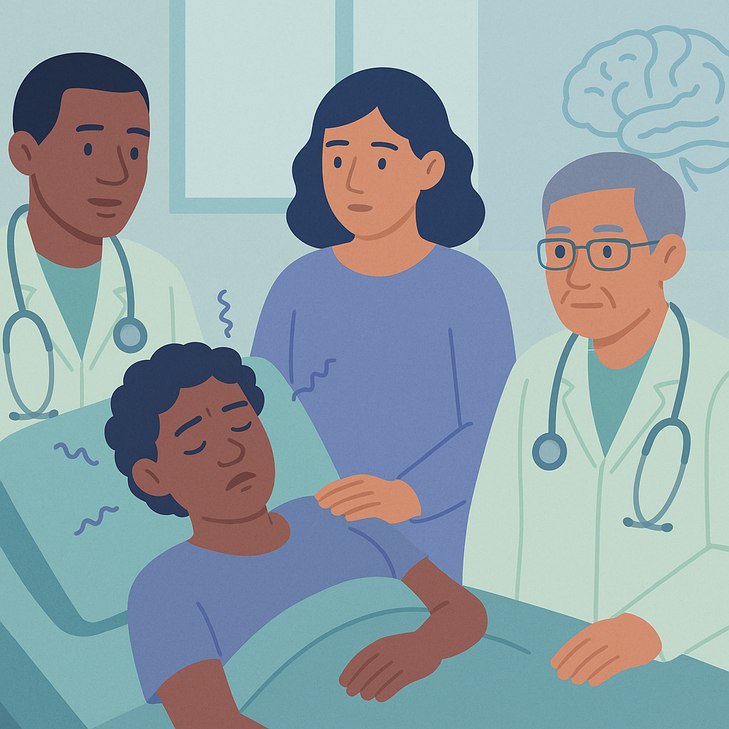 Recognizing Early Seizures After Stroke Is Crucial – illustration