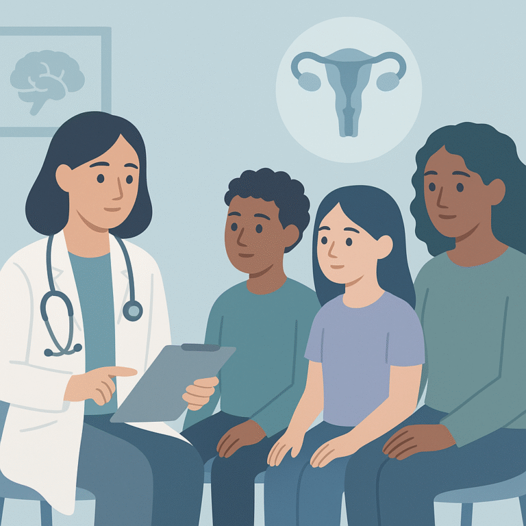 Child Neurologists Need Better Training on Reproductive Health Counseling – illustration