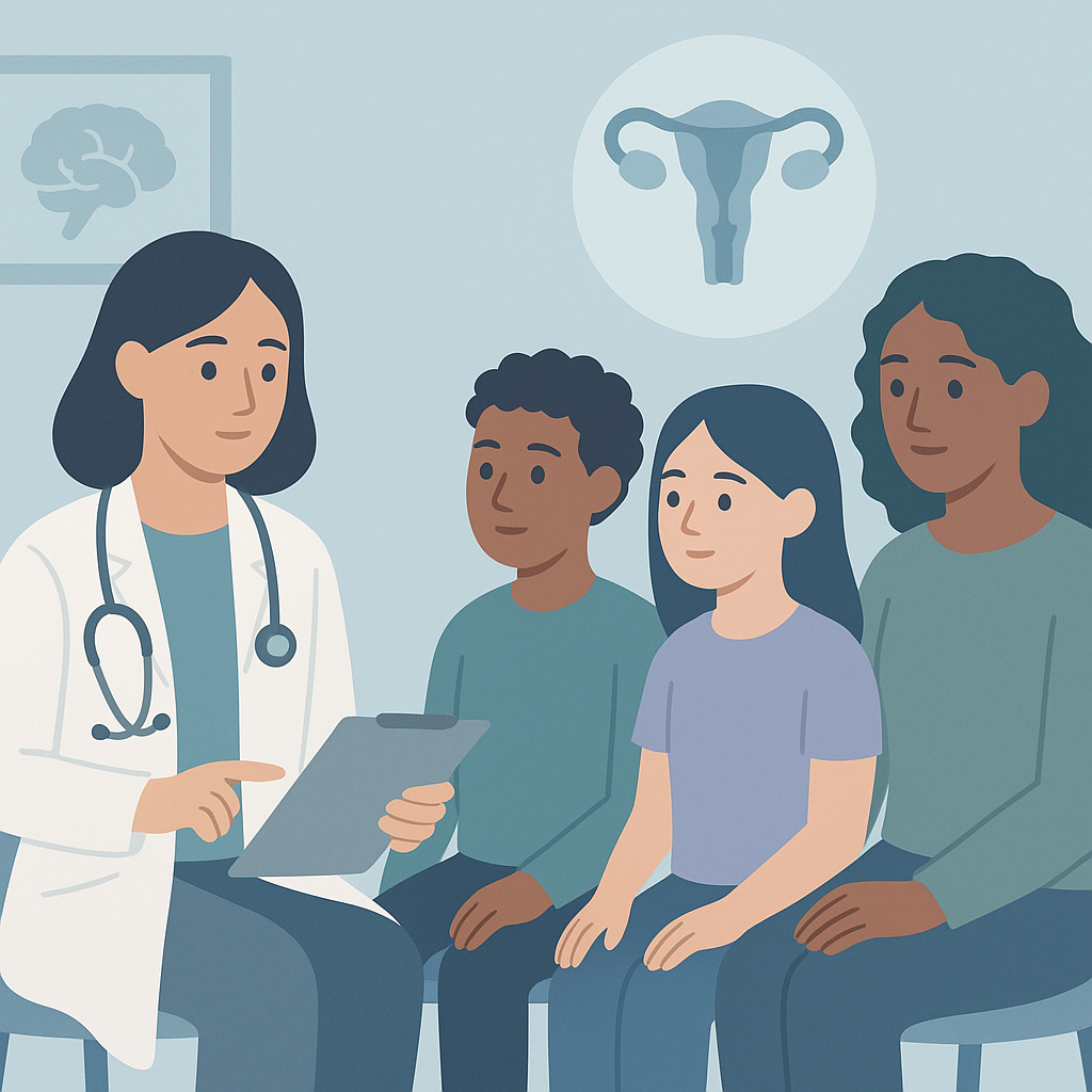 Child Neurologists Need Better Training on Reproductive Health Counseling – illustration
