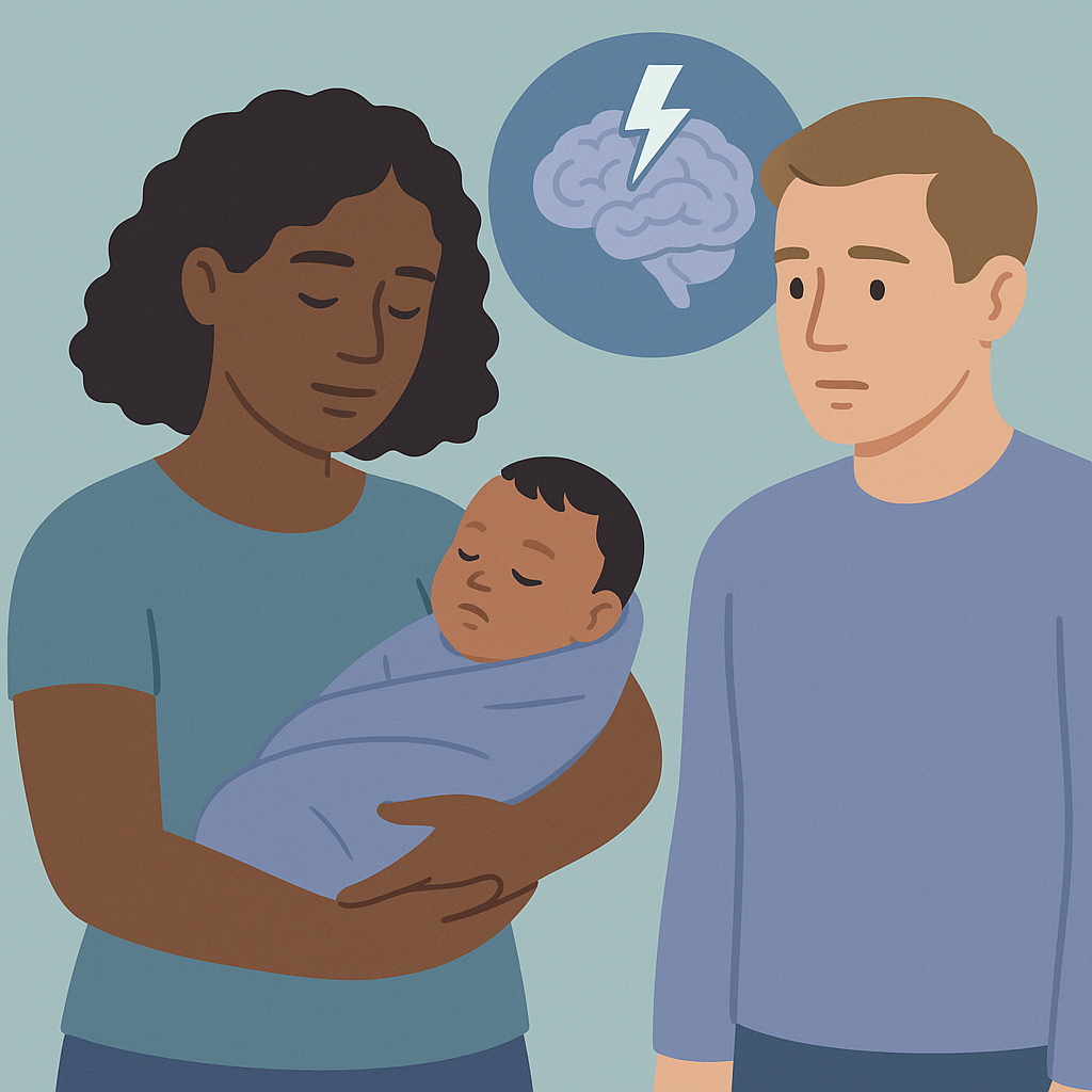 High Risk of Epilepsy After Neonatal Seizures Found – illustration