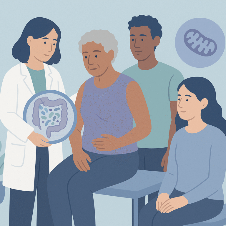 Gut Microbiome May Help Manage MERRF Symptoms – illustration