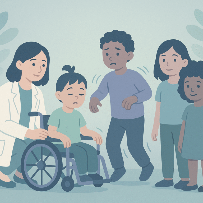 Suspect GNAO1 Gene Defect in Movement Disorders in Children – illustration