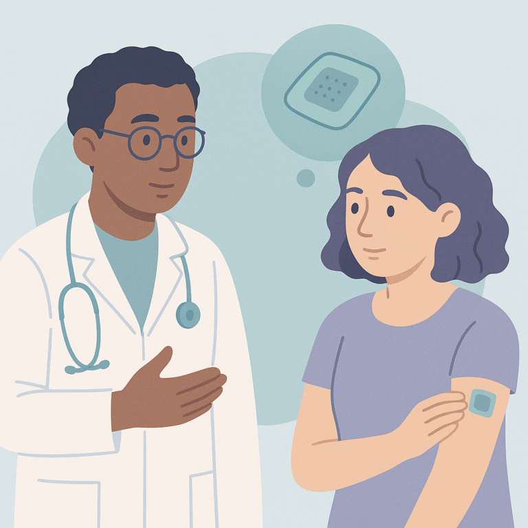 Nicotine Patches Help Reduce Seizures in Genetic Epilepsy – illustration