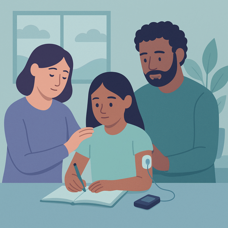 Parental Involvement Boosts Health for Kids with Chronic Illnesses – illustration