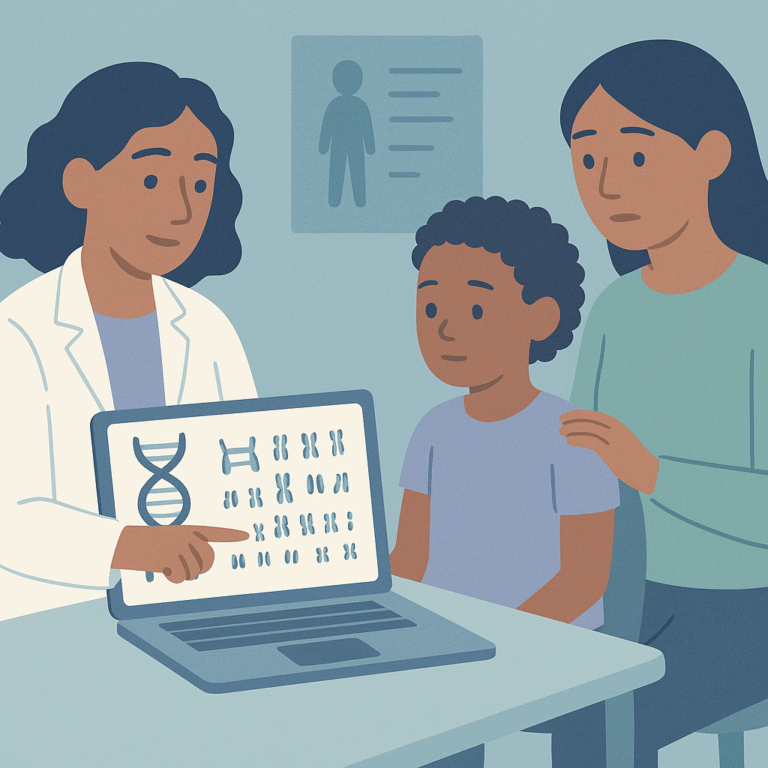 CMA Helps Diagnose Developmental Disorders in Children – illustration