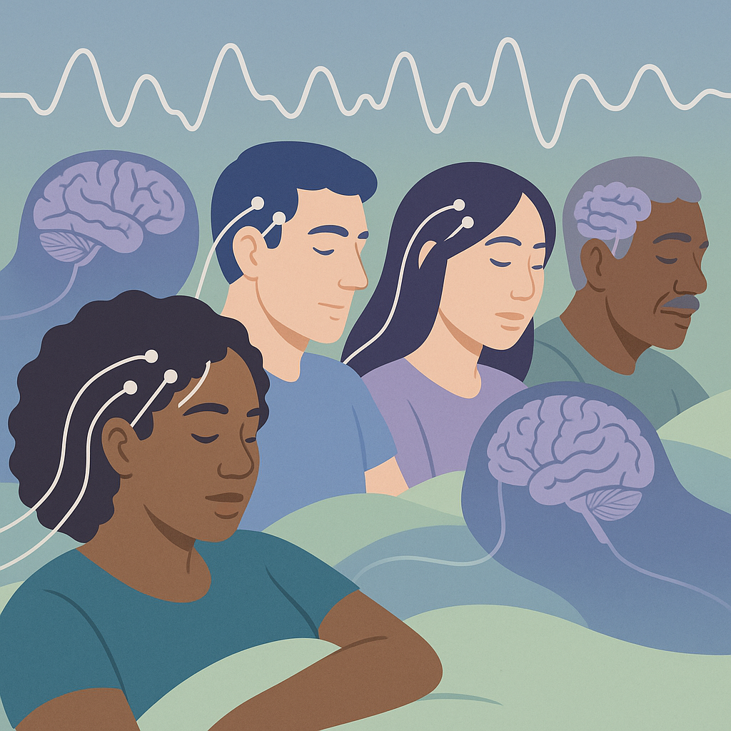 New Insights Into Brain Activity Patterns During Sleep – illustration