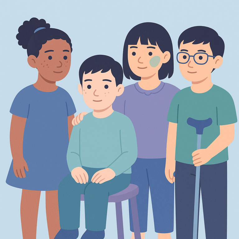 Understanding Tuberous Sclerosis Complex in Children – illustration