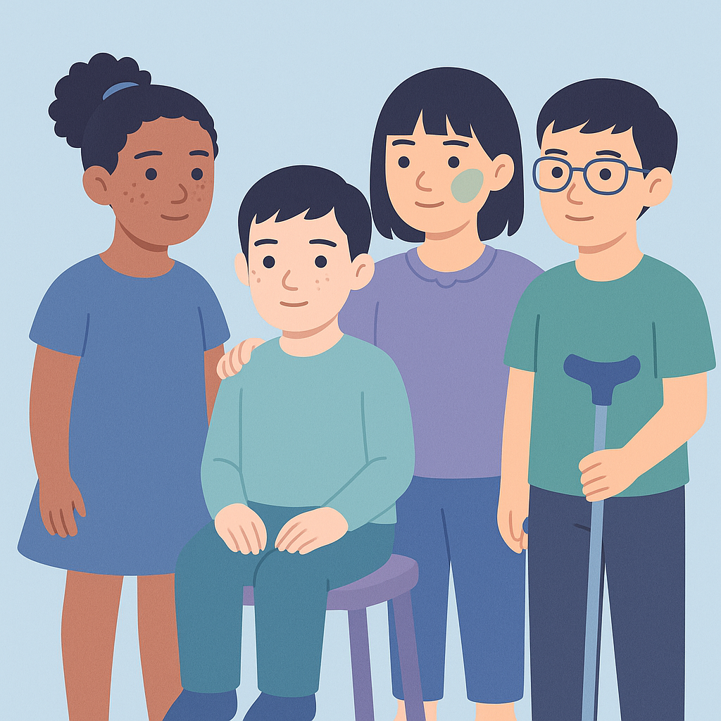 Understanding Tuberous Sclerosis Complex in Children – illustration