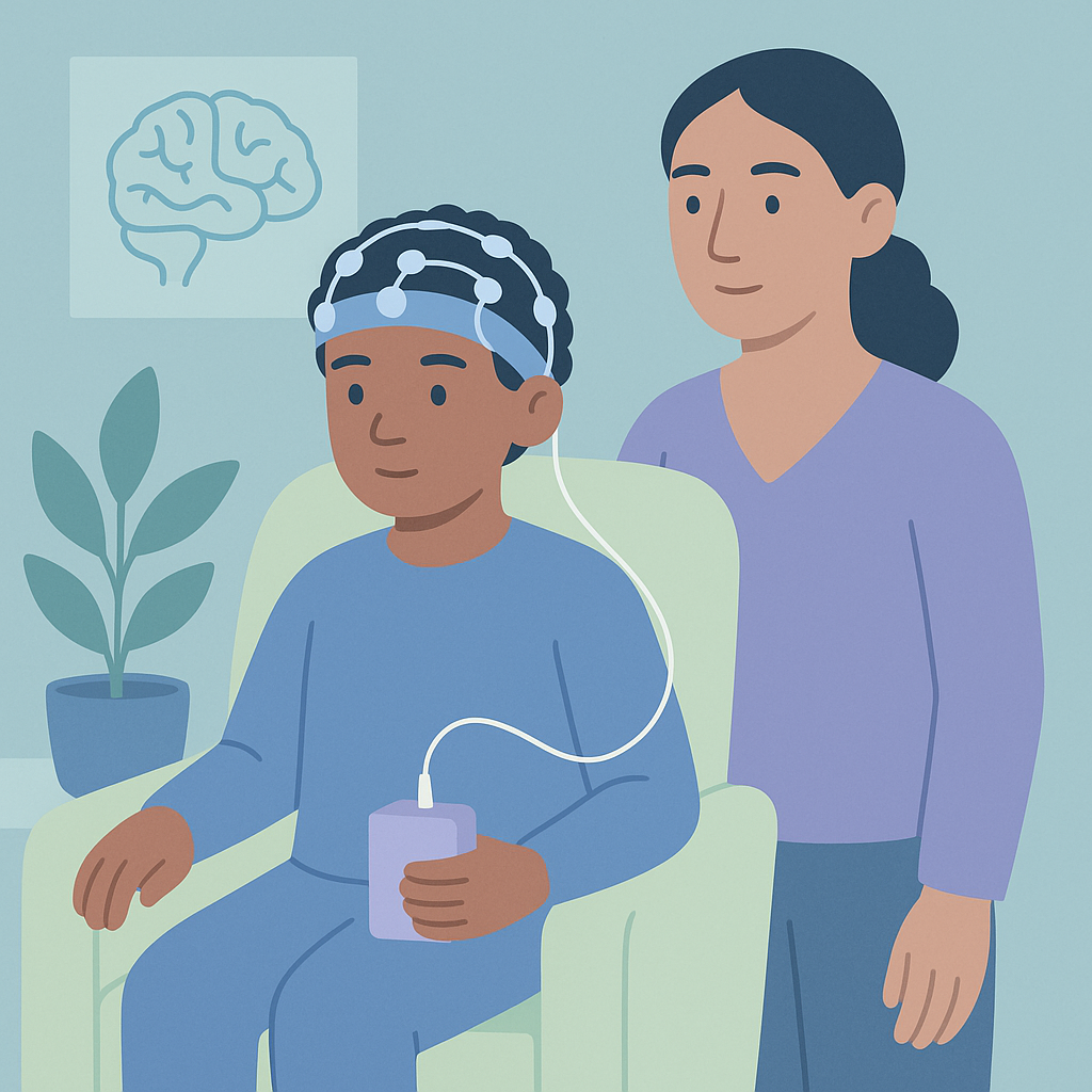 Neurostimulation Shows Promise for Kids with Drug-Resistant Epilepsy – illustration