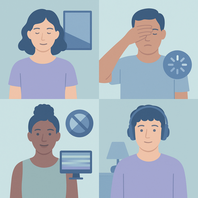 Guidelines to Reduce Risks of Visually-Provoked Seizures – illustration