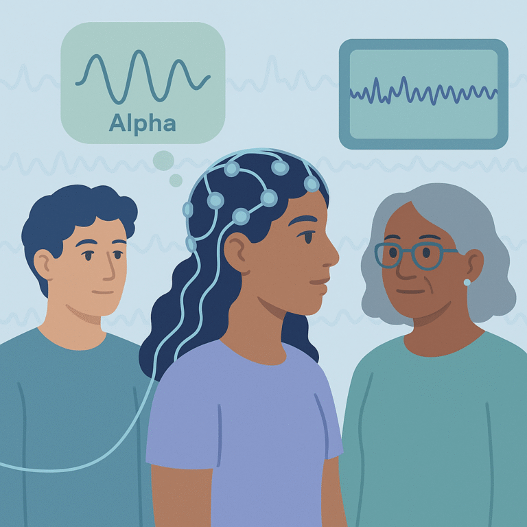 EEG Alpha Frequency May Help Track Cognitive Changes in Epilepsy – illustration