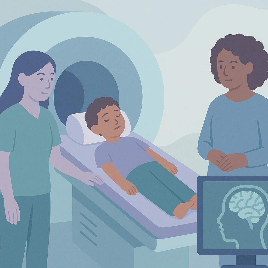 New MRI Model Helps Distinguish Epilepsy Causes in Children – illustration