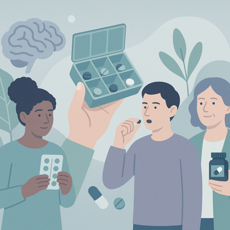 Improving Medication Self-Management for Epilepsy Patients – illustration