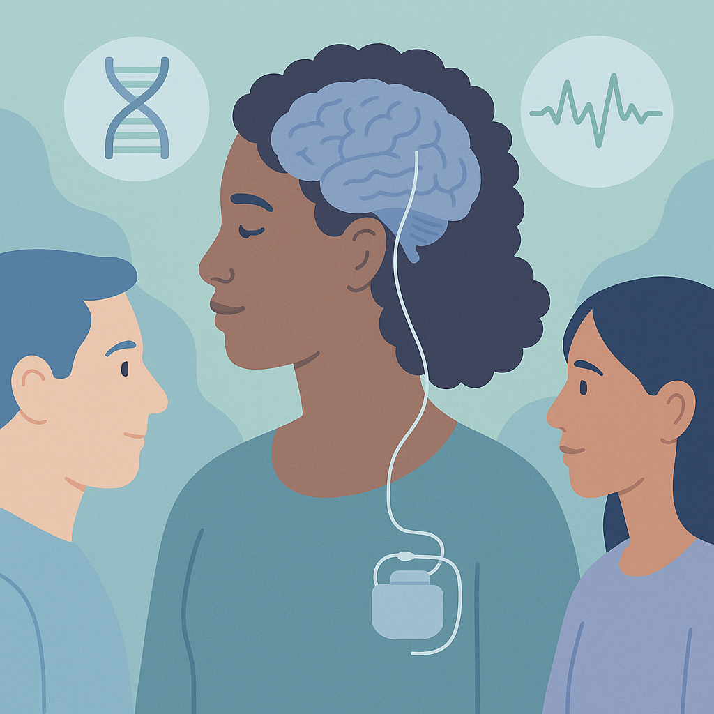 New Biomarkers May Improve Deep Brain Stimulation for Epilepsy – illustration