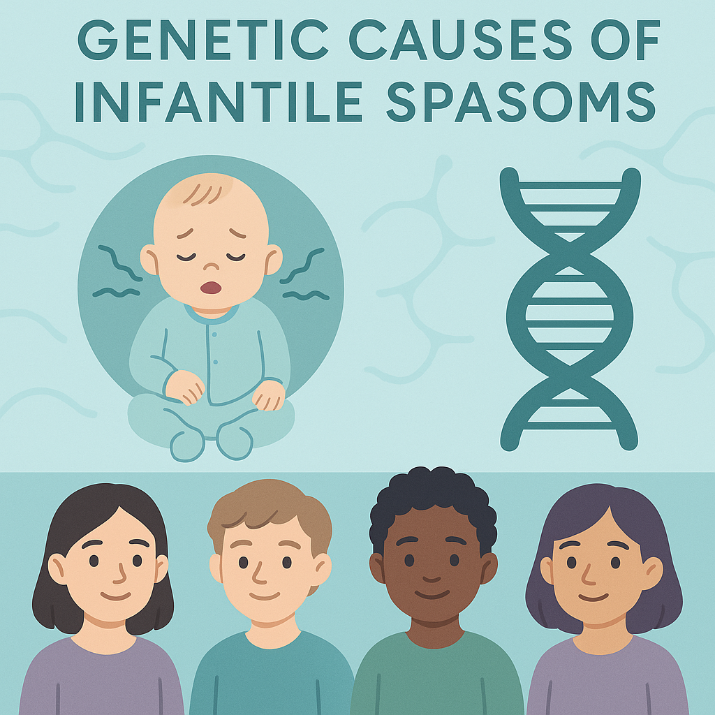 Genetic Causes of Infantile Spasms in Young Children – illustration