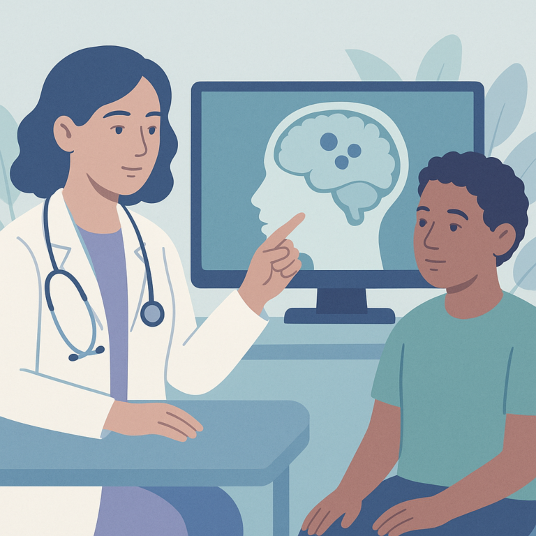 New Model Helps Locate Epileptogenic Tubers in Tuberous Sclerosis – illustration