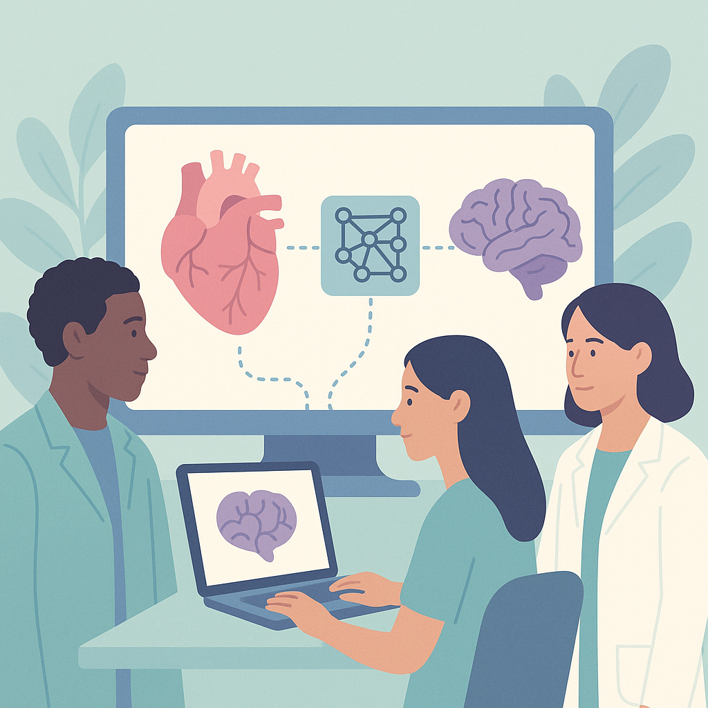 Machine Learning Improves Detection of Heart and Brain Anomalies – illustration
