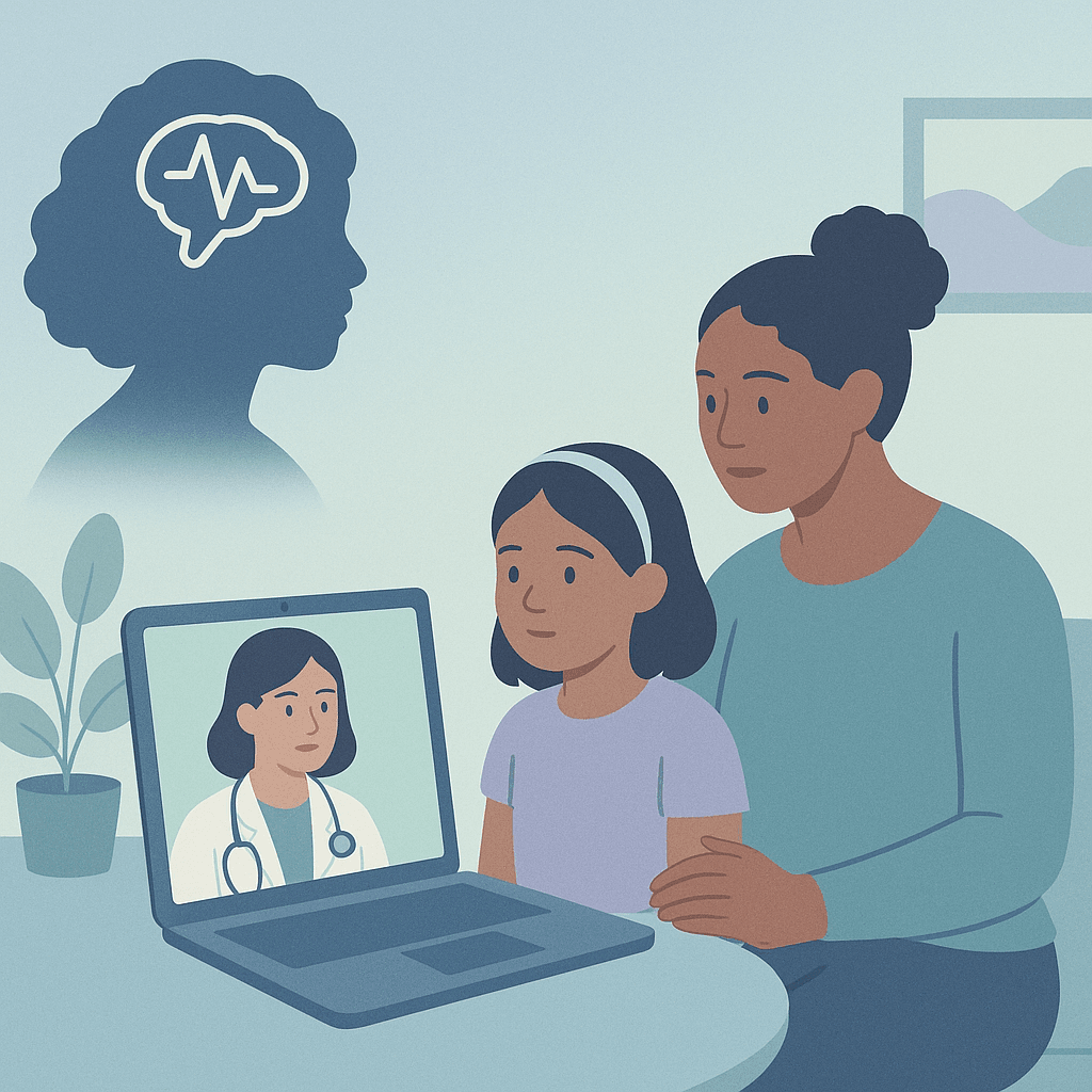 Telehealth for Pediatric Epilepsy: Improving Care and Access – illustration