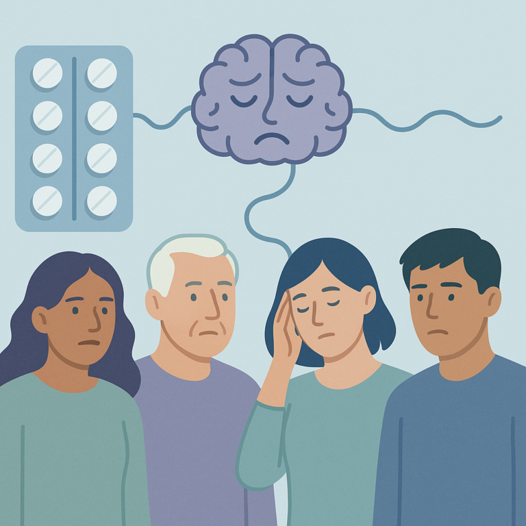Understanding Psychiatric Side Effects of Seizure Medications β illustration