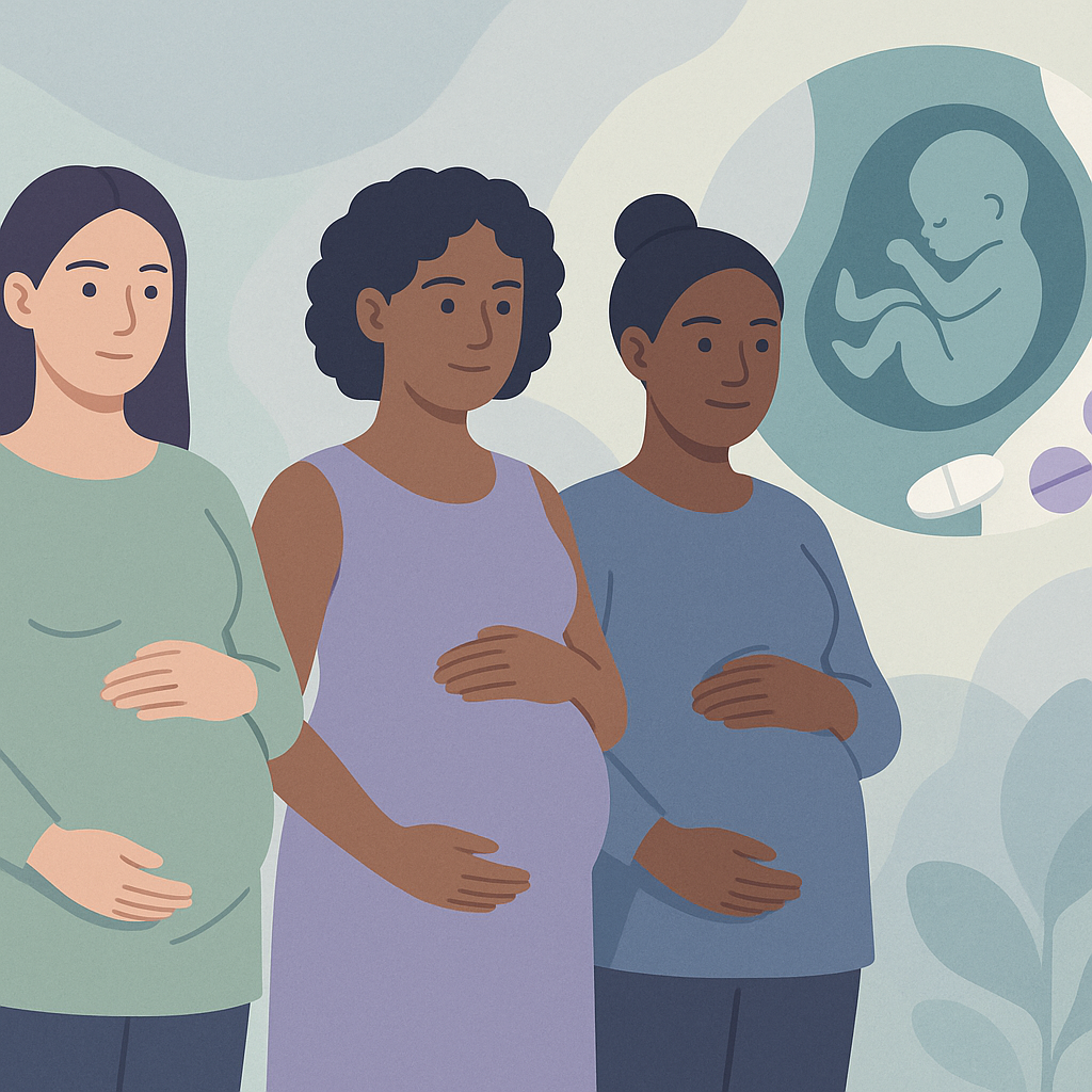Antiseizure Medications During Pregnancy May Affect Fetal Health – illustration