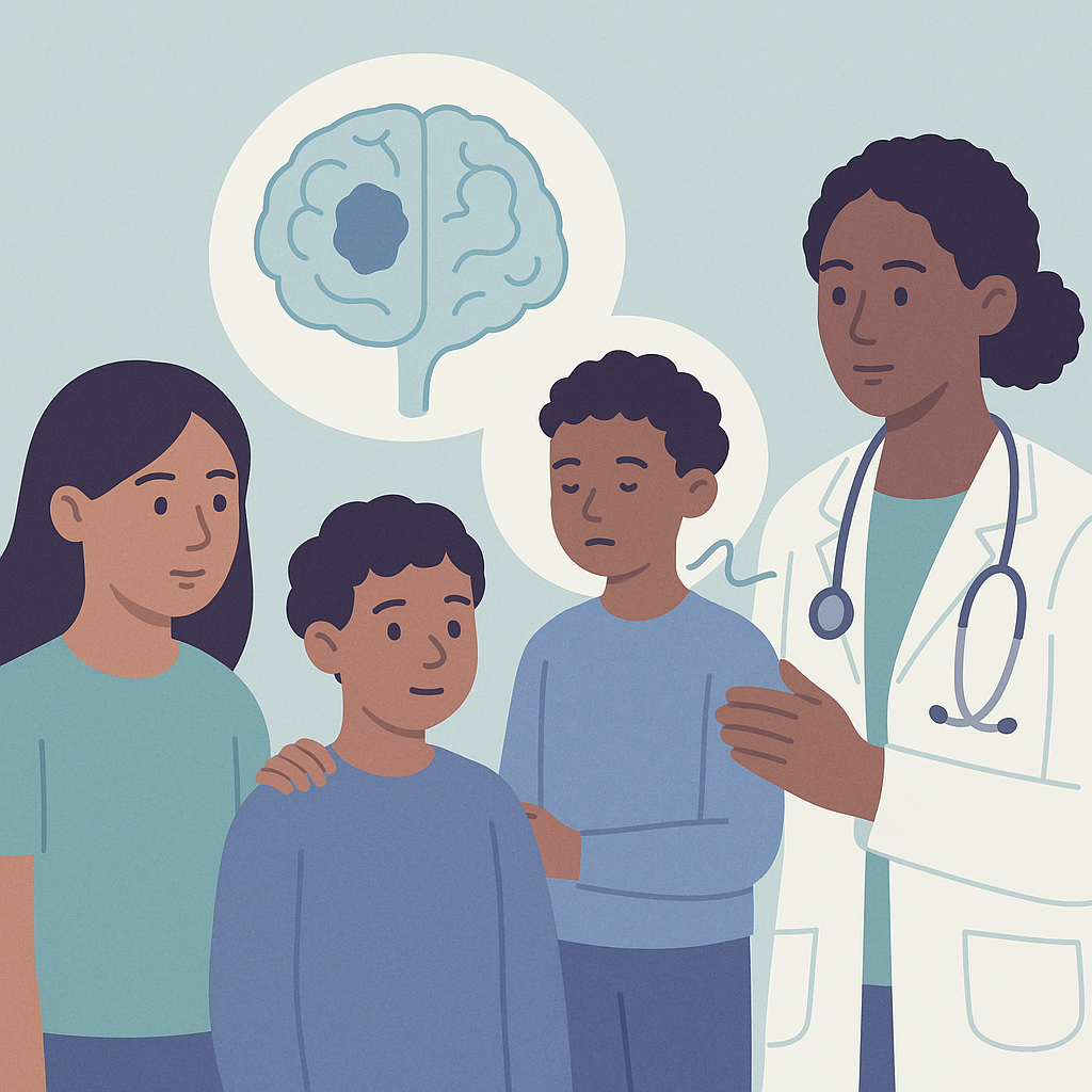 Tuber Burden Predicts Early Epilepsy Onset in Children – illustration