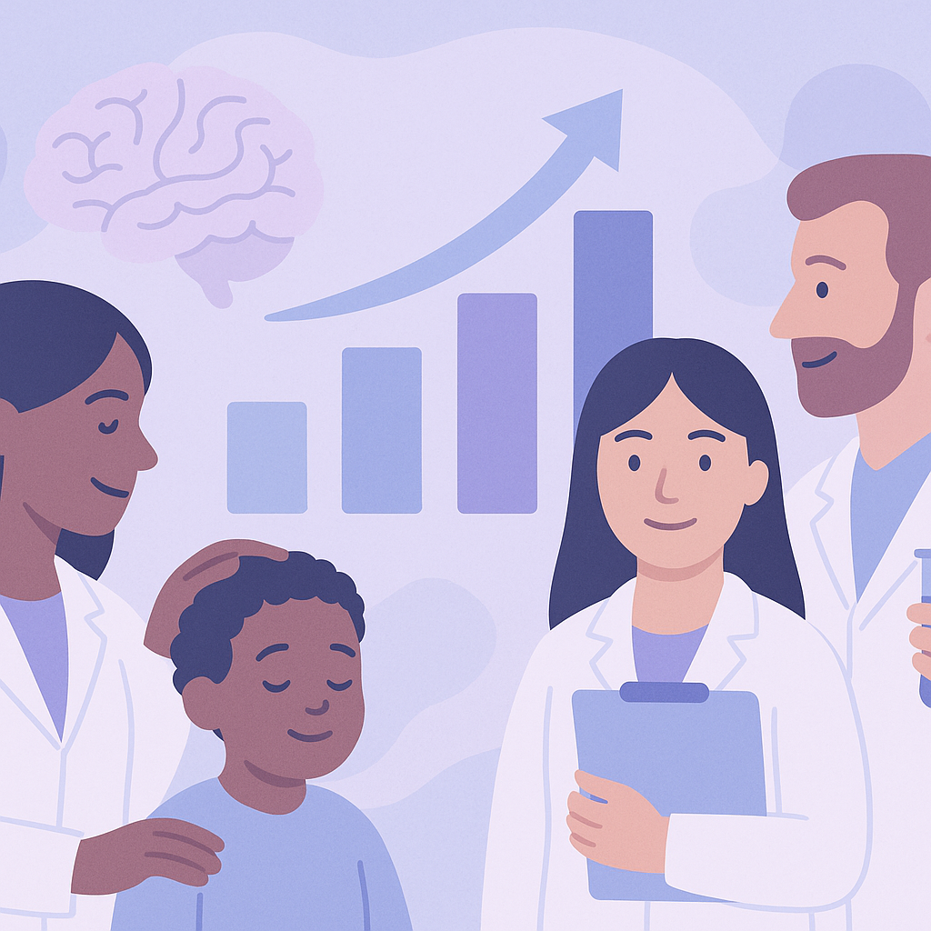 Growth in Research on Developmental and Epileptic Encephalopathies – illustration