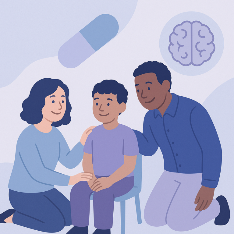 Memantine May Improve Behavior and Seizures in GRIN Disorders – illustration