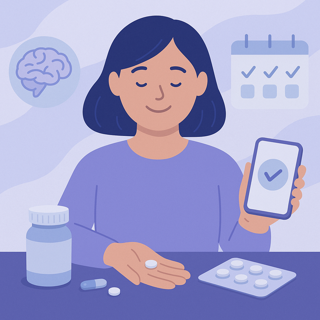 New Tool Improves Tracking of Epilepsy Medication Adherence – illustration