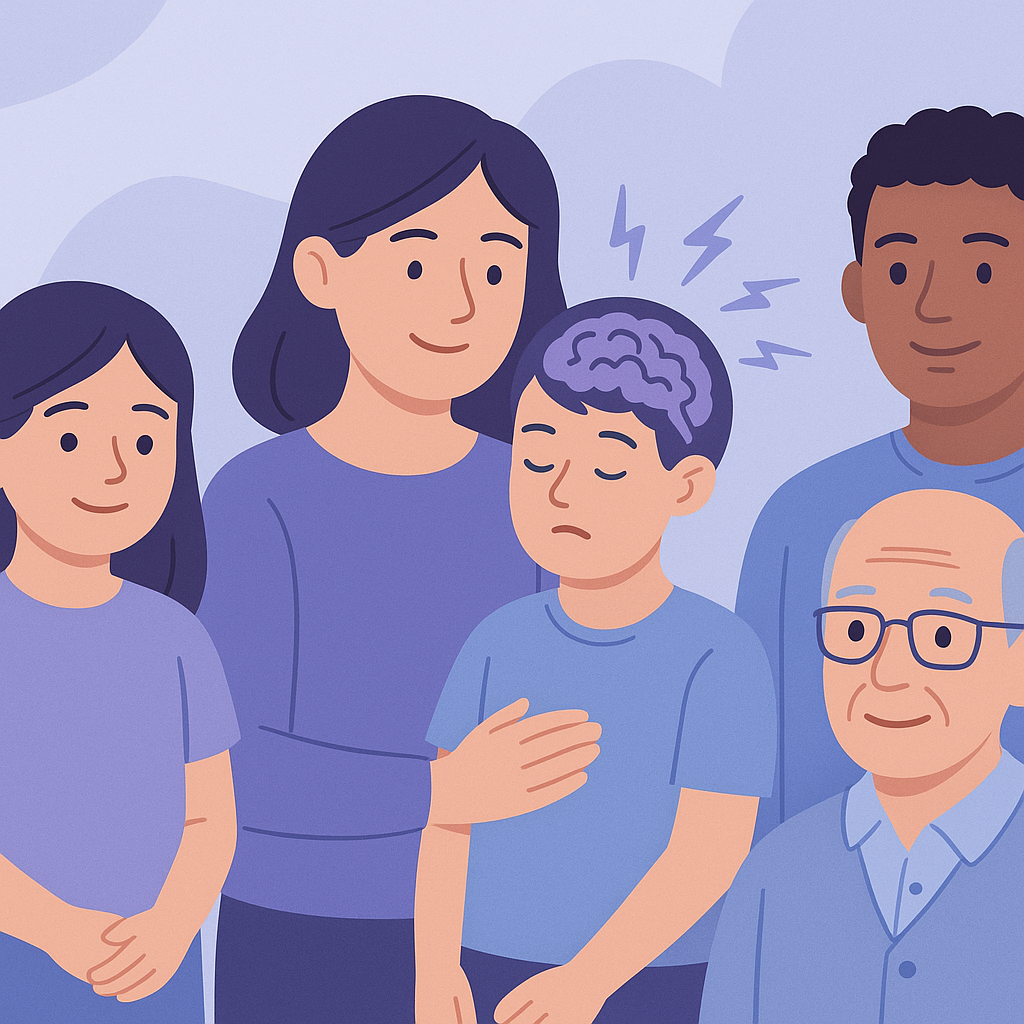 Understanding Epilepsy in 8p-Related Genetic Disorders – illustration