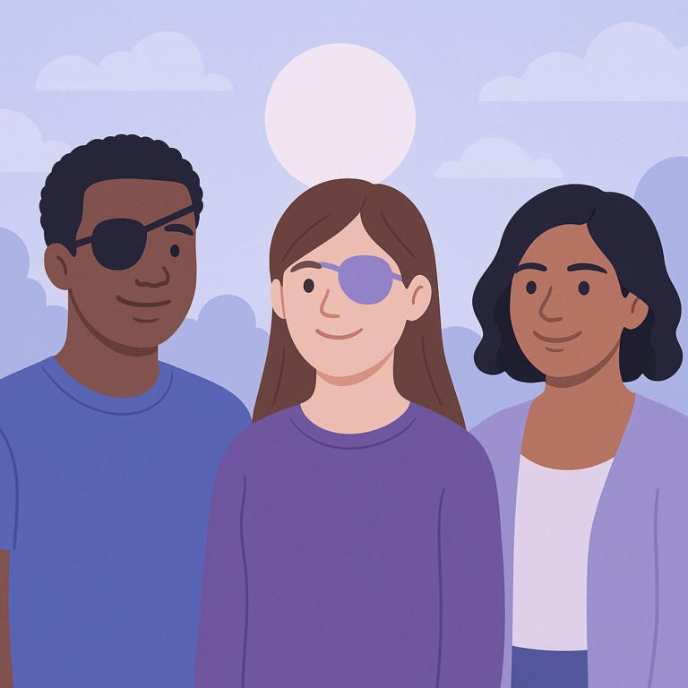 Eye Patches May Reduce Seizures in Sunflower Syndrome – illustration