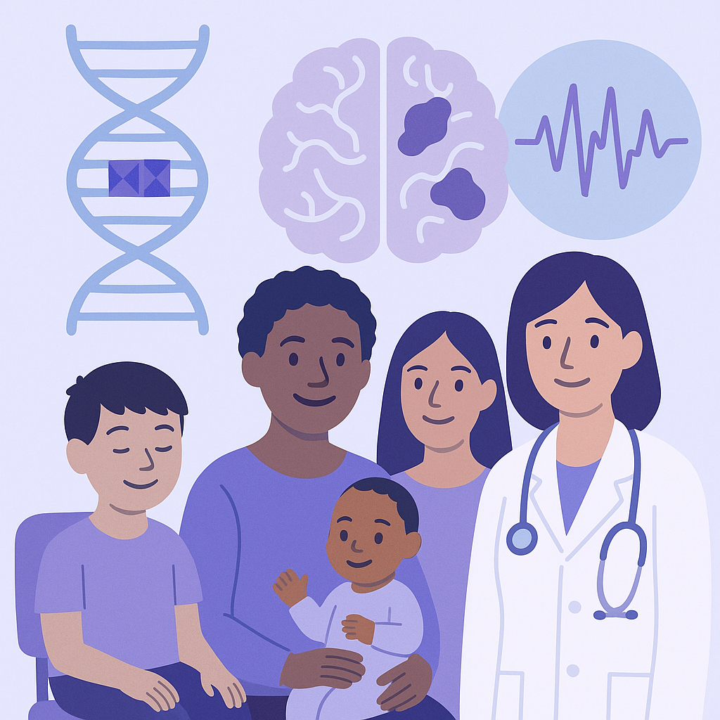 CELSR1 Gene Variants Linked to Brain Malformations and Epilepsy – illustration