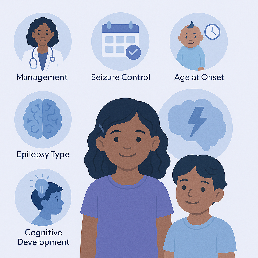Key Factors That Impact Pediatric Epilepsy Outcomes – illustration