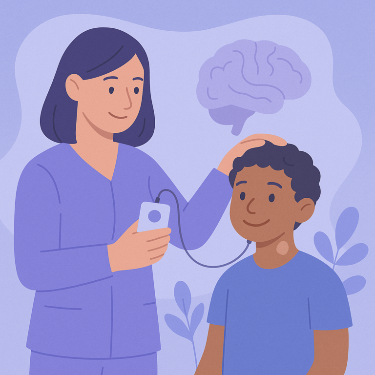 Vagal Nerve Stimulation Helps Children with Hard-to-Treat Epilepsy – illustration