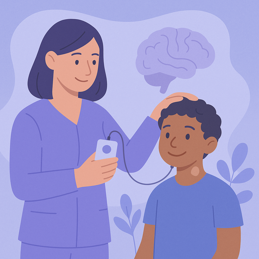 Vagal Nerve Stimulation Helps Children with Hard-to-Treat Epilepsy – illustration