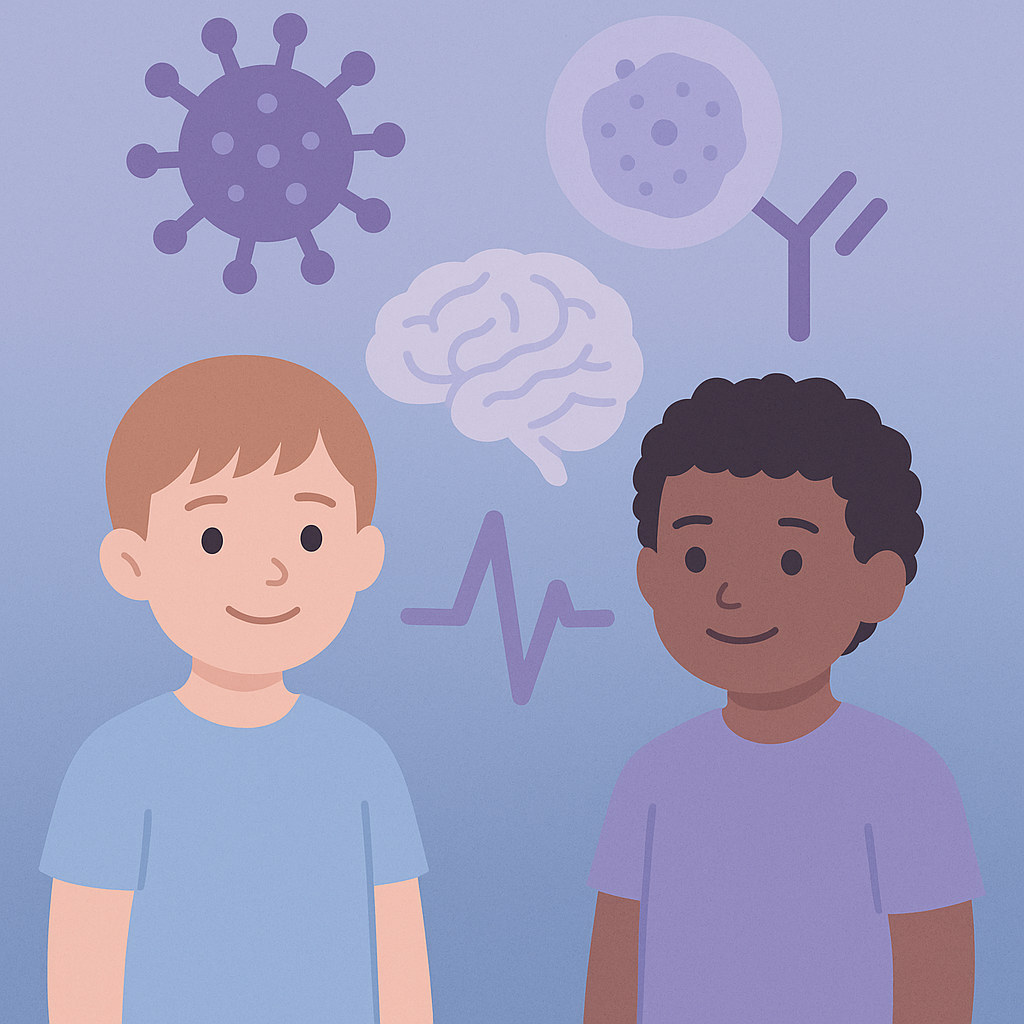 Immune Changes May Link Autism and Epilepsy in Children – illustration