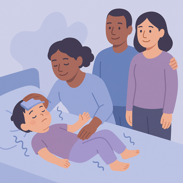 Febrile Seizures Often Recur But Don't Increase Epilepsy Risk โ illustration