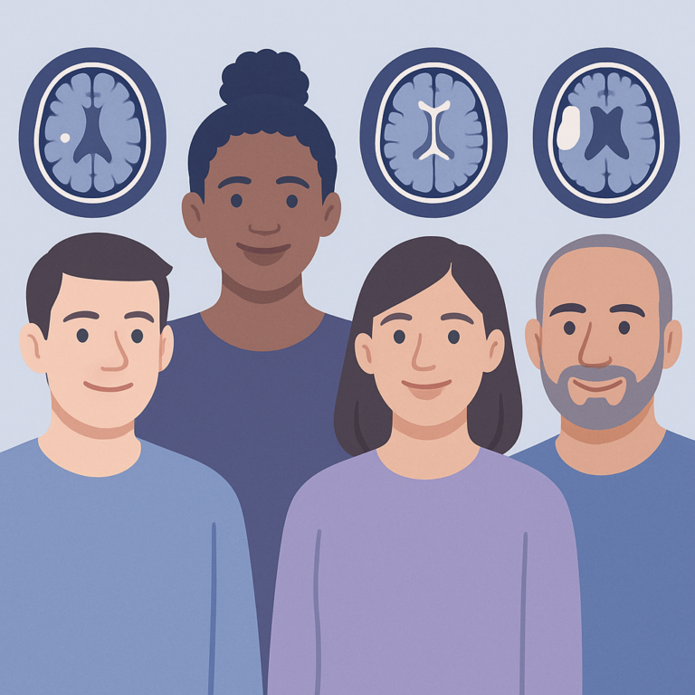 MRI Abnormalities Common in Genetic Epilepsies – illustration