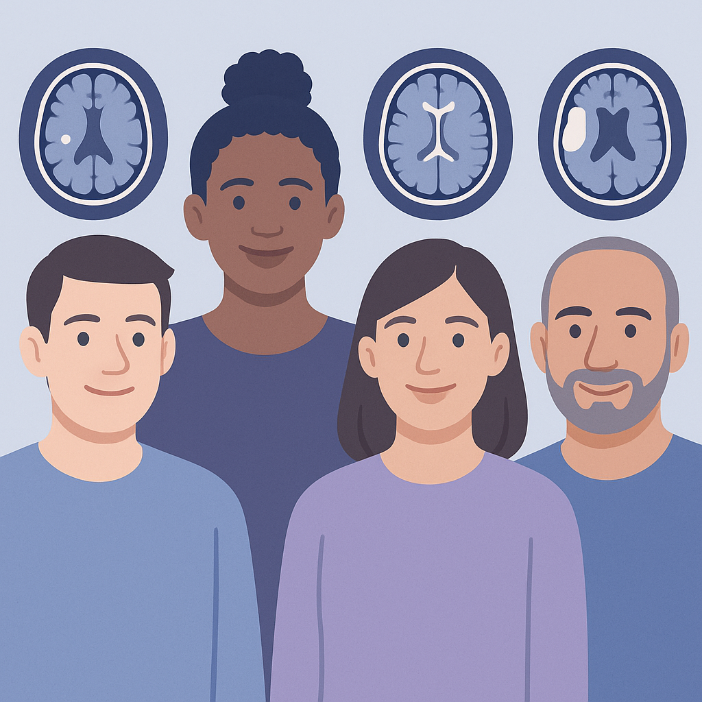 MRI Abnormalities Common in Genetic Epilepsies – illustration