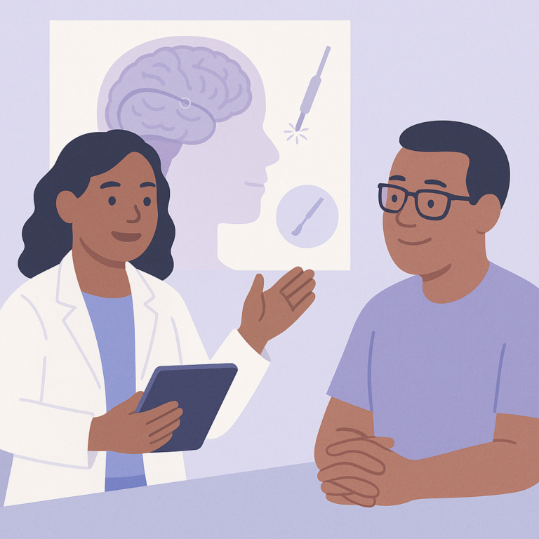 LITT Offers Less Invasive Option for Nontumoral Epilepsy Surgery β illustration