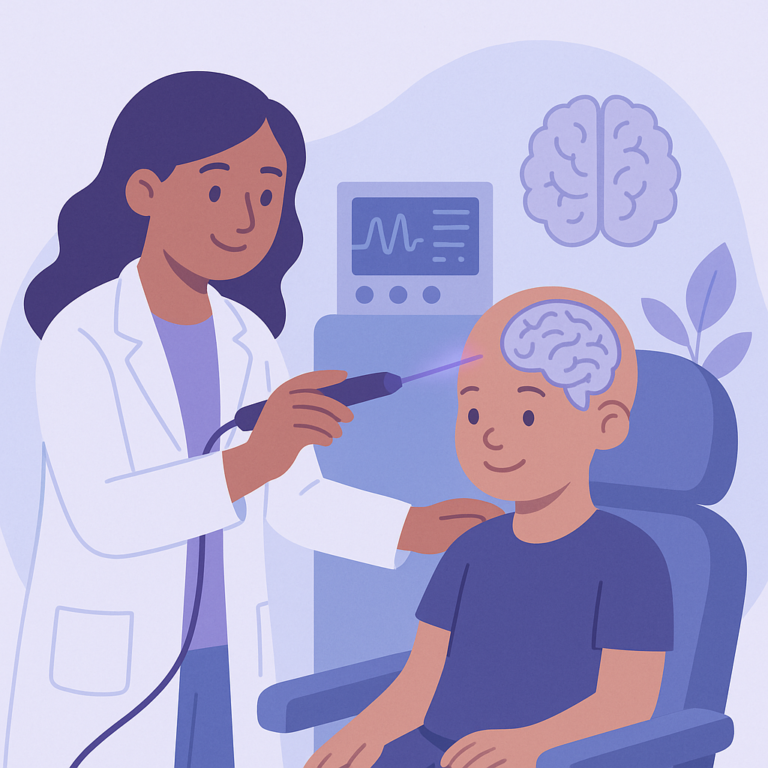 Safe and Effective Laser Treatment for Pediatric Brain Conditions β illustration