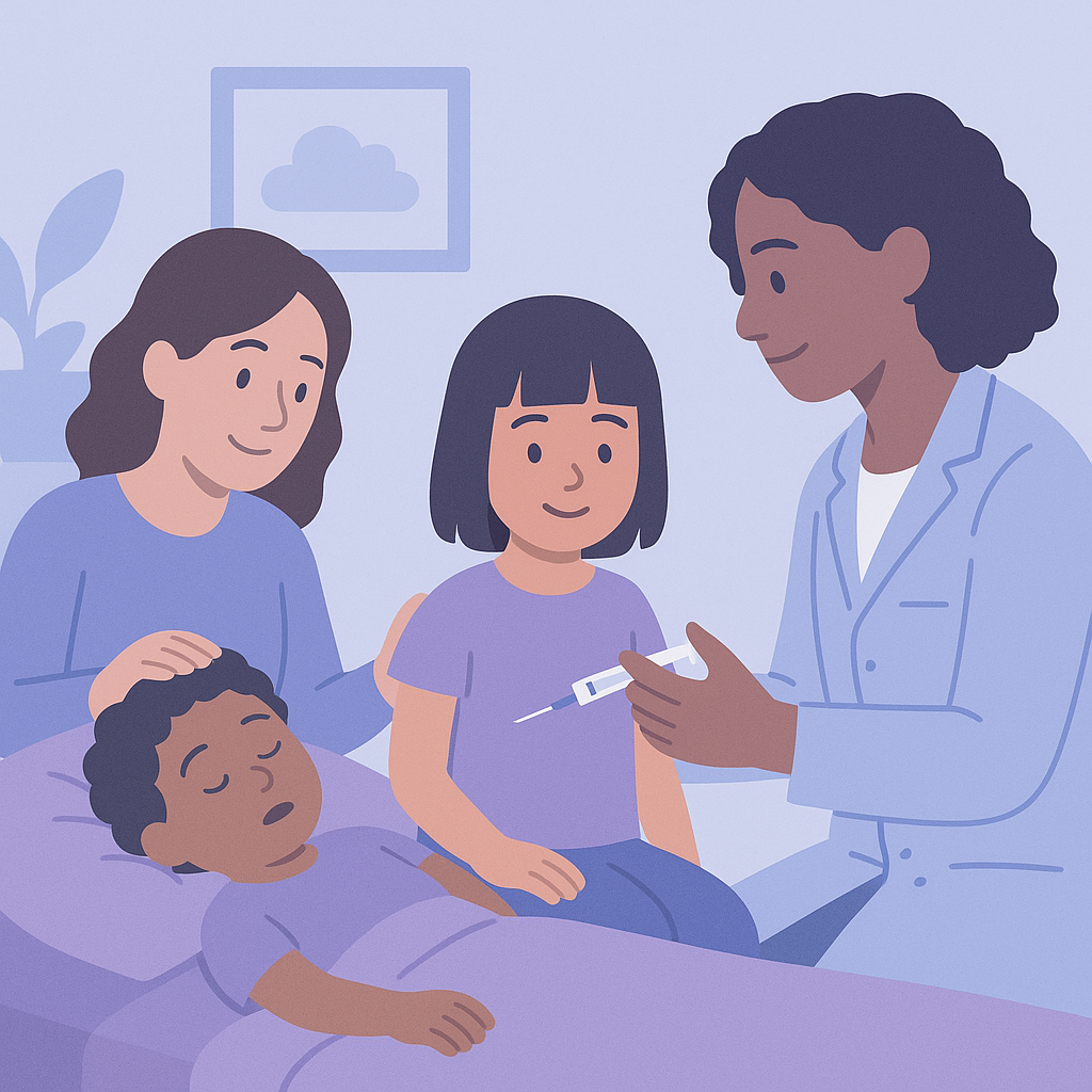 Measles Vaccine Linked to Rare Febrile Seizures in Young Kids – illustration
