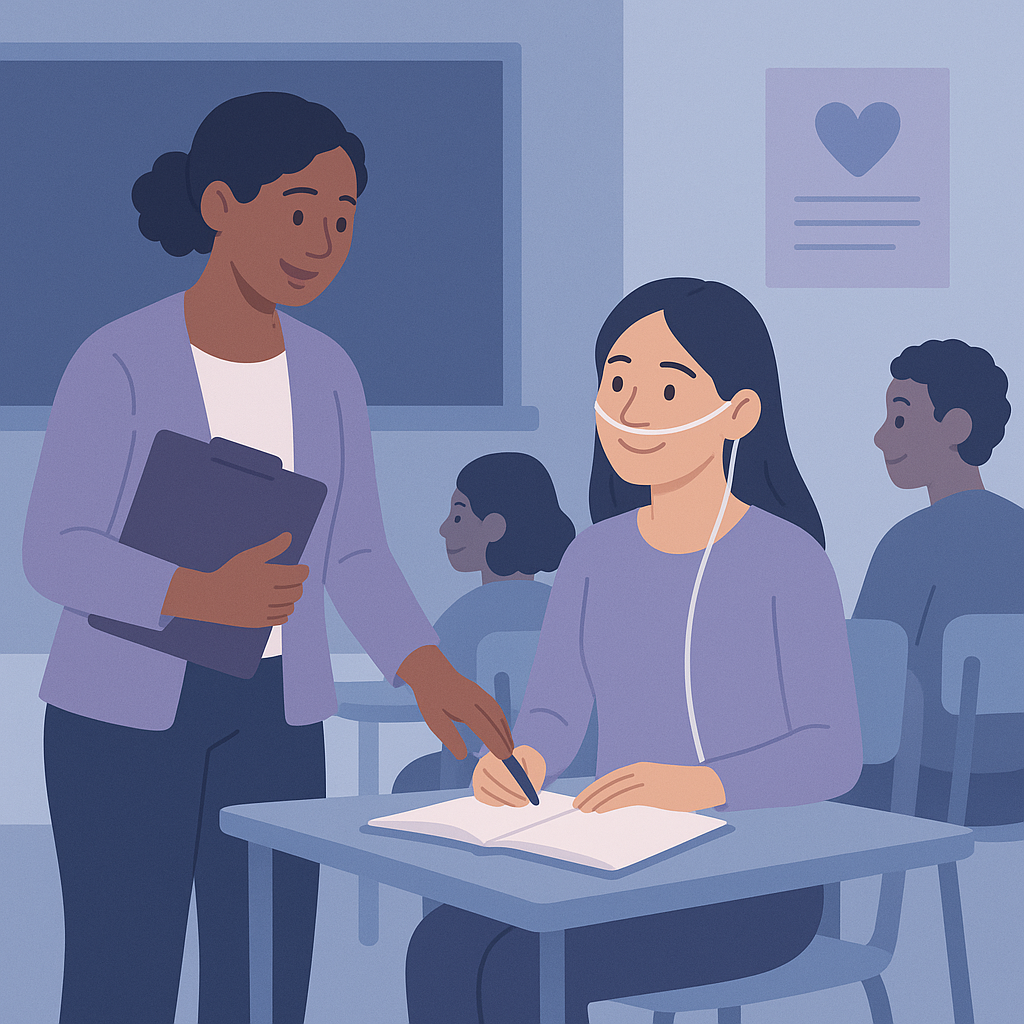 Teachers Need Better Training on Managing Chronic Illnesses – illustration