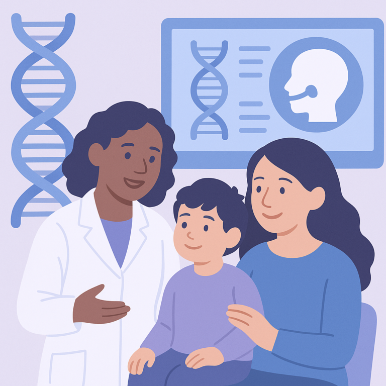 Genetic Testing May Help Understand Language Delays in Kids β illustration