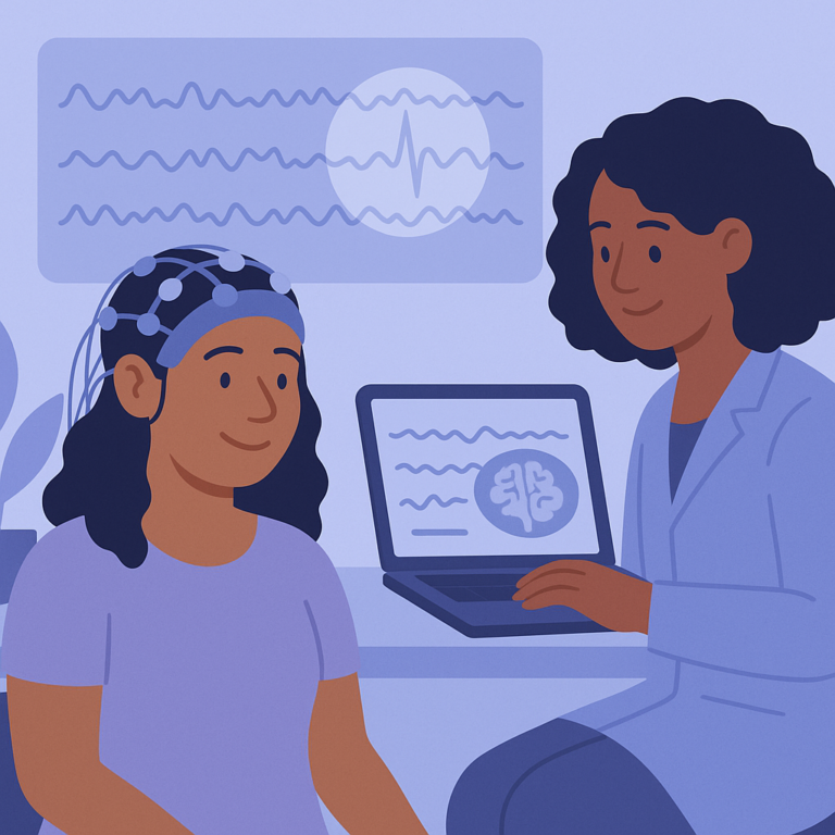 Machine Learning Tool Shows Promise for Detecting EEG Spikes – illustration