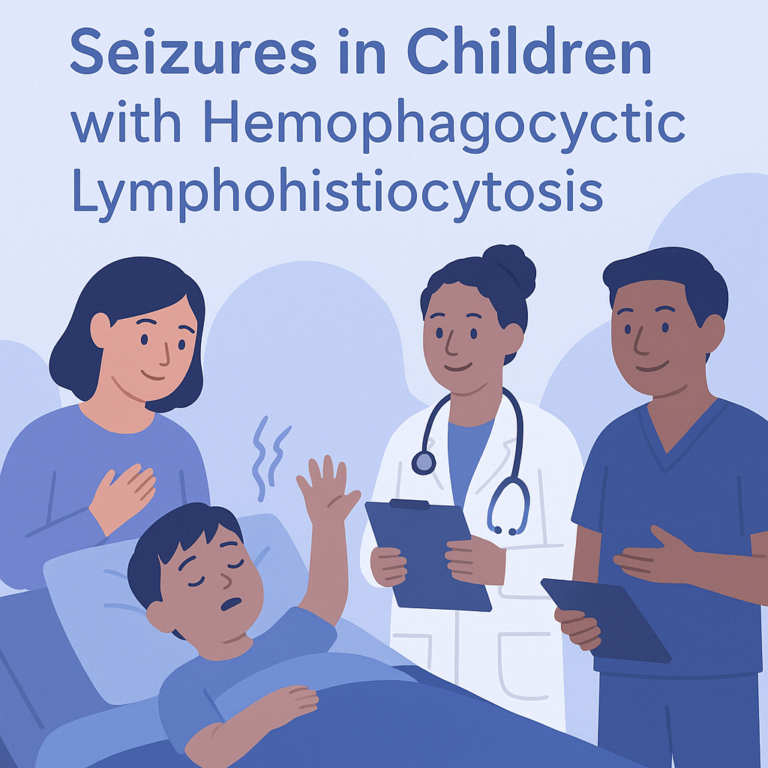 Seizures in Children With Hemophagocytic Lymphohistiocytosis Need Early Attention – illustration