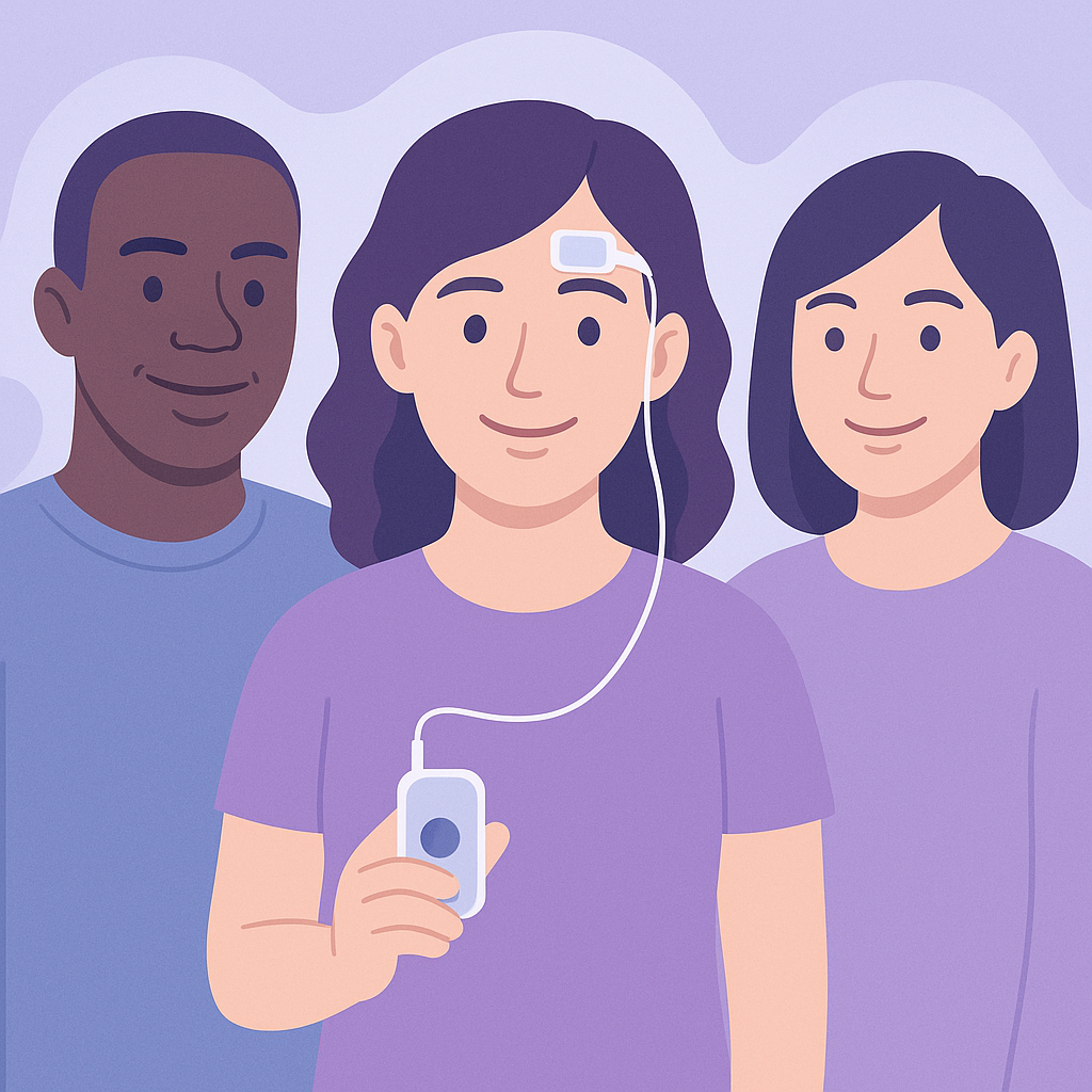 New Hope for Neuropsychiatric Disorders with eTNS Therapy – illustration