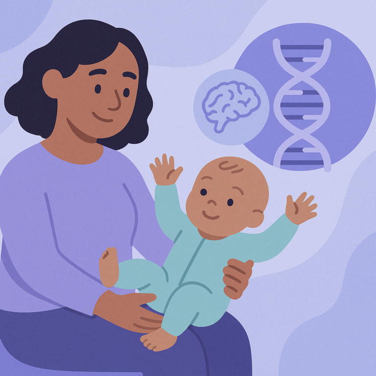 Rare Gene Mutation Linked to Unusual Movement Disorder in Infants – illustration